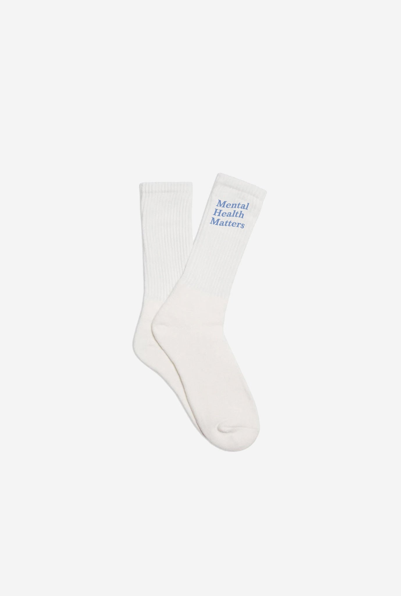 Mental Health Matters Socks - White