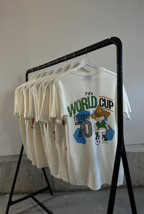 FIFA World Cup Mexico 1970 World Cup Vintage Premium T-Shirt - Ivory