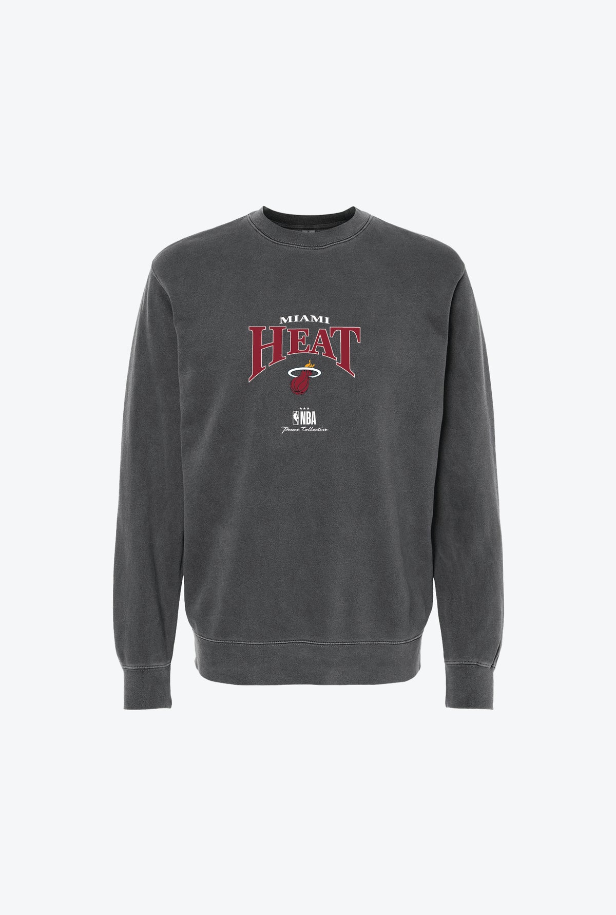 Miami Heat Pigment Dye Crewneck - Black