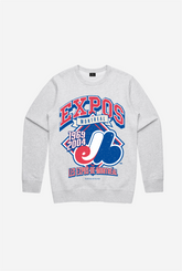 Montreal Expos Vintage Cooperstown Collection Rundhalsausschnitt - Asche
