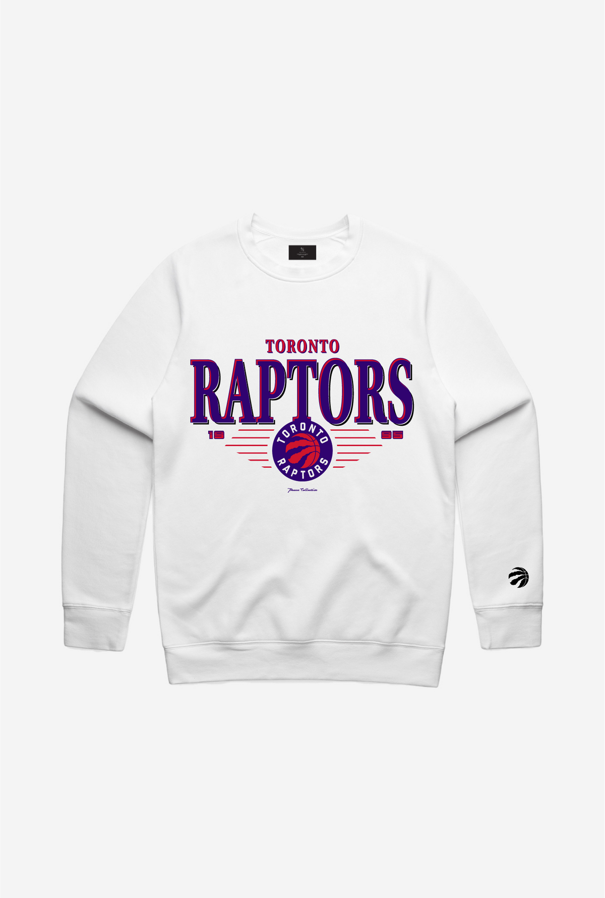 Toronto Raptors Signature Crewneck - White