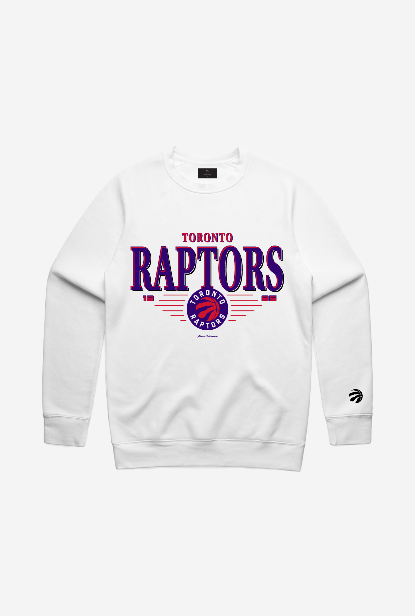Toronto Raptors Signature Crewneck - White