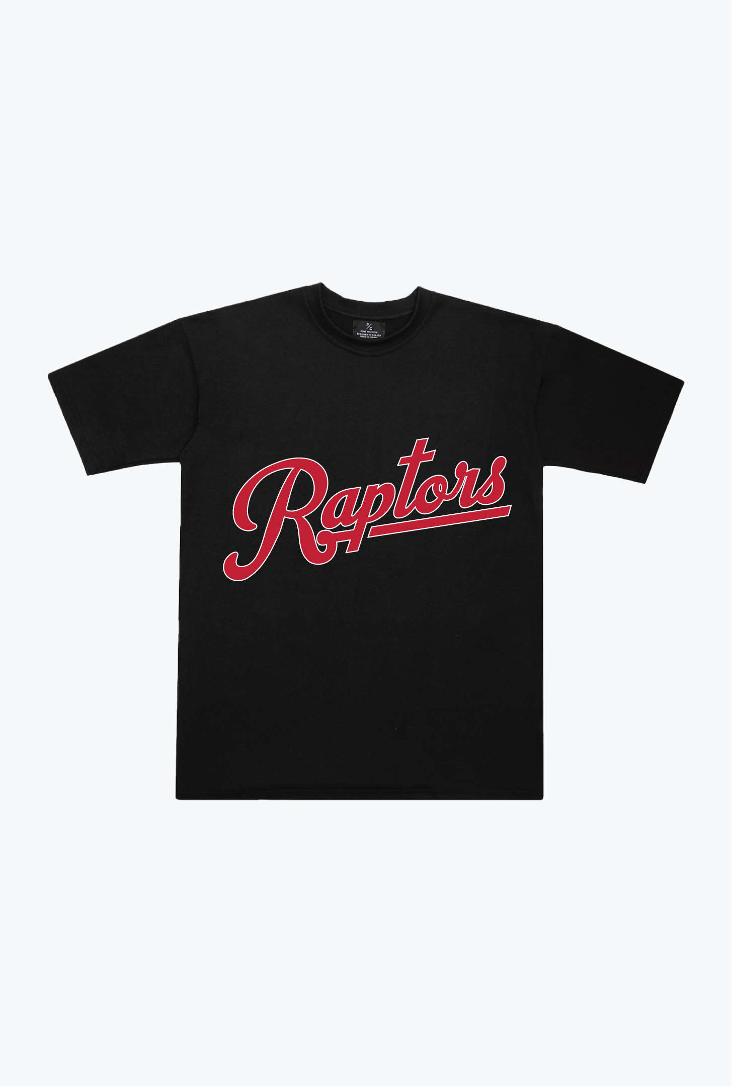 Toronto Raptors Heavyweight T-Shirt - Black