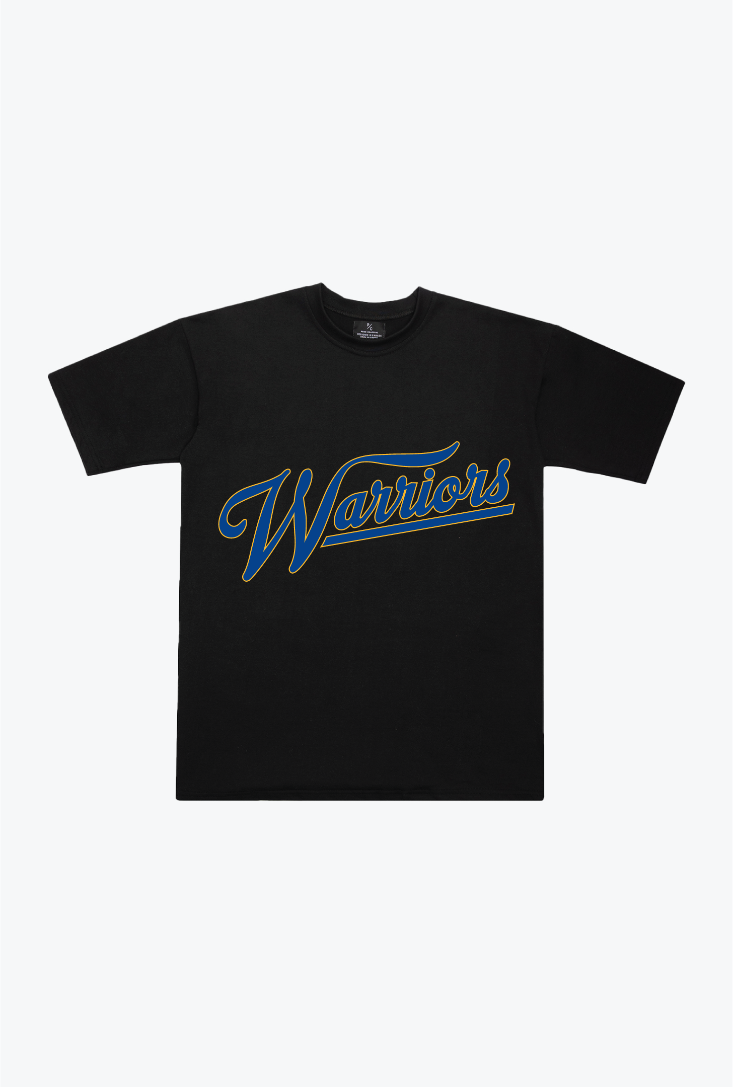 Golden State Warriors Heavyweight T-Shirt - Black