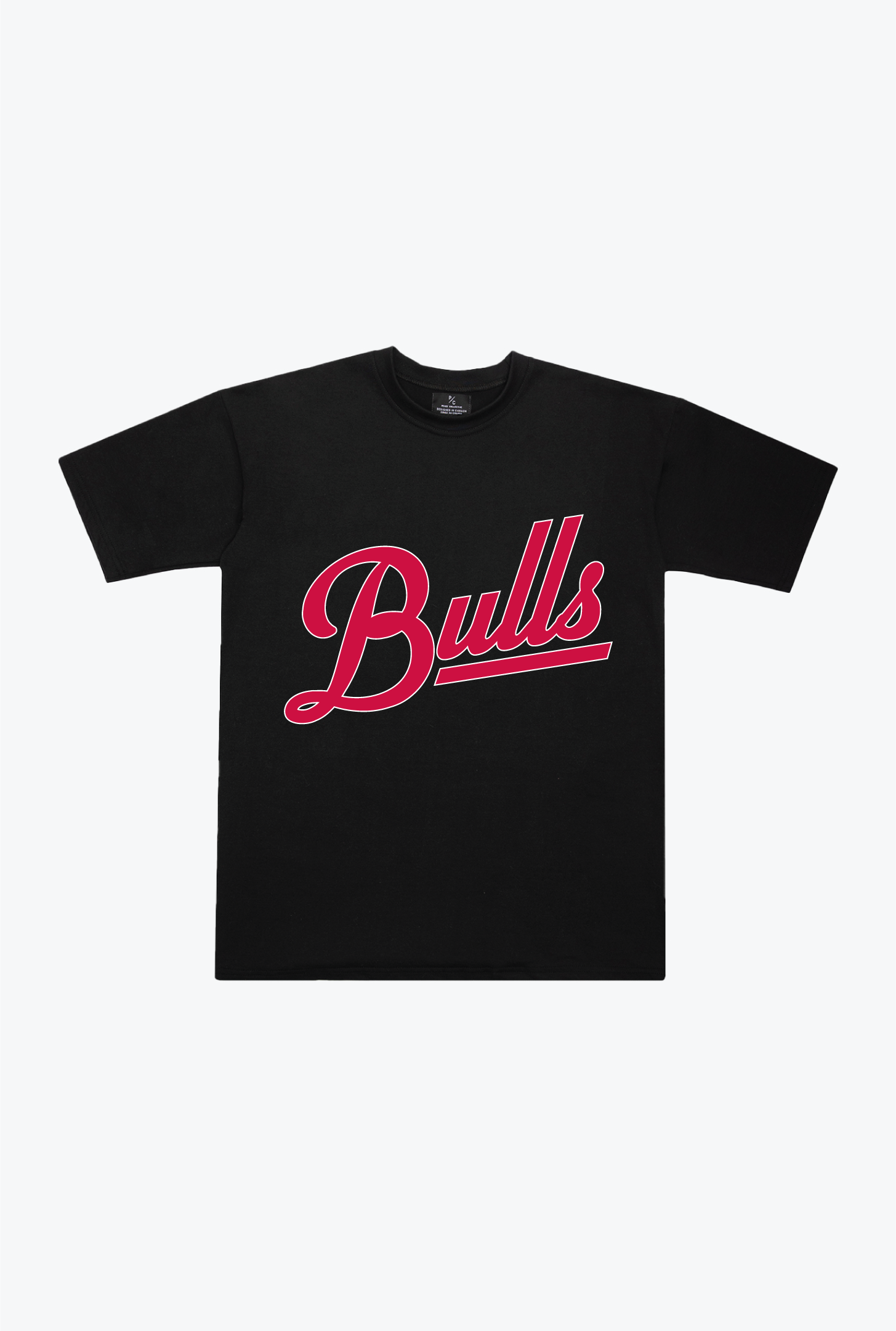 Chicago Bulls Heavyweight T-Shirt - Black