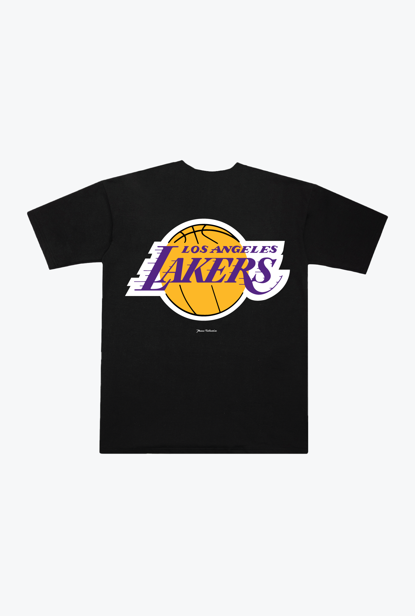 Los Angeles Lakers Heavyweight T-Shirt - Black