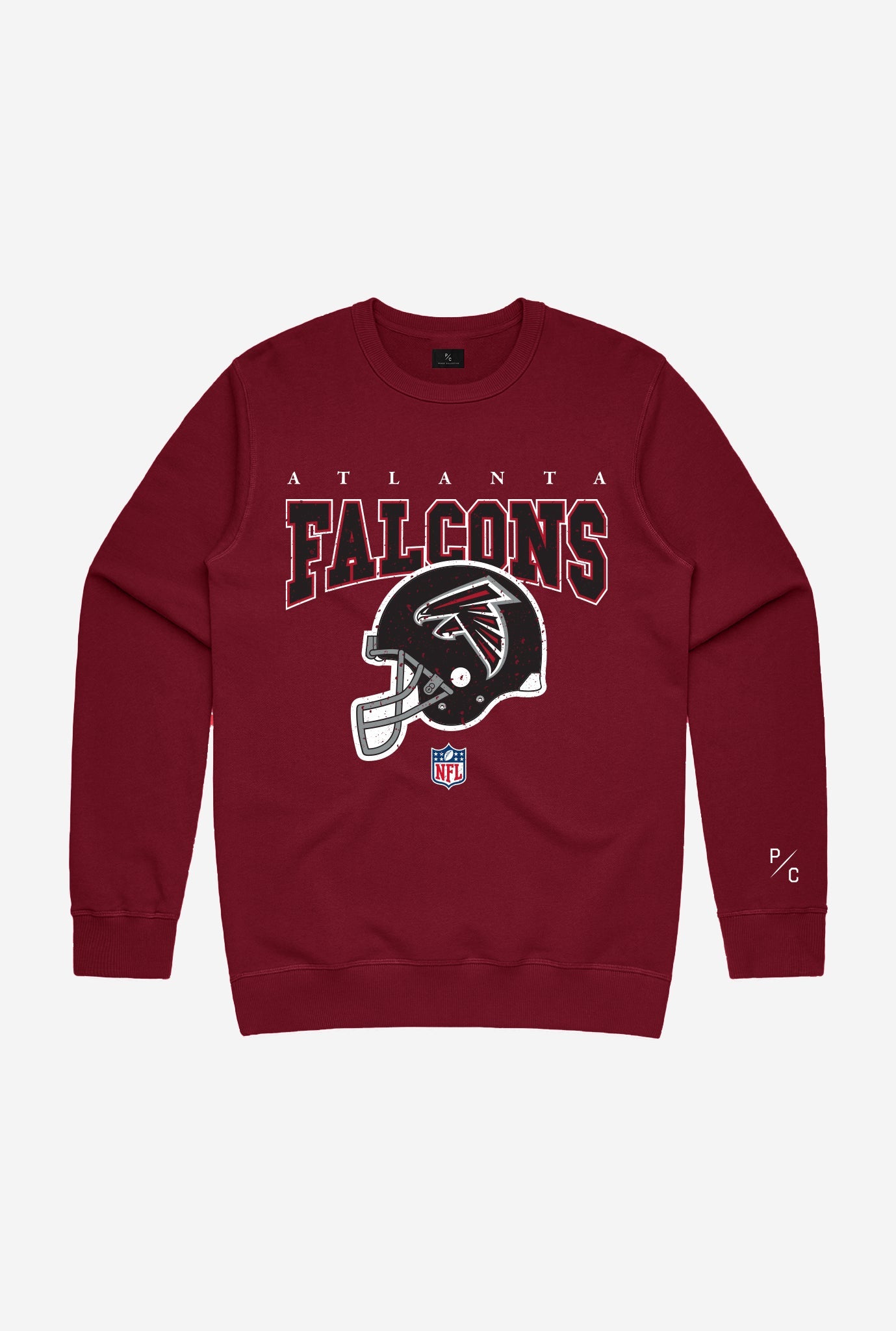 Atlanta Falcons Vintage Rundhalsausschnitt - Kastanienbraun