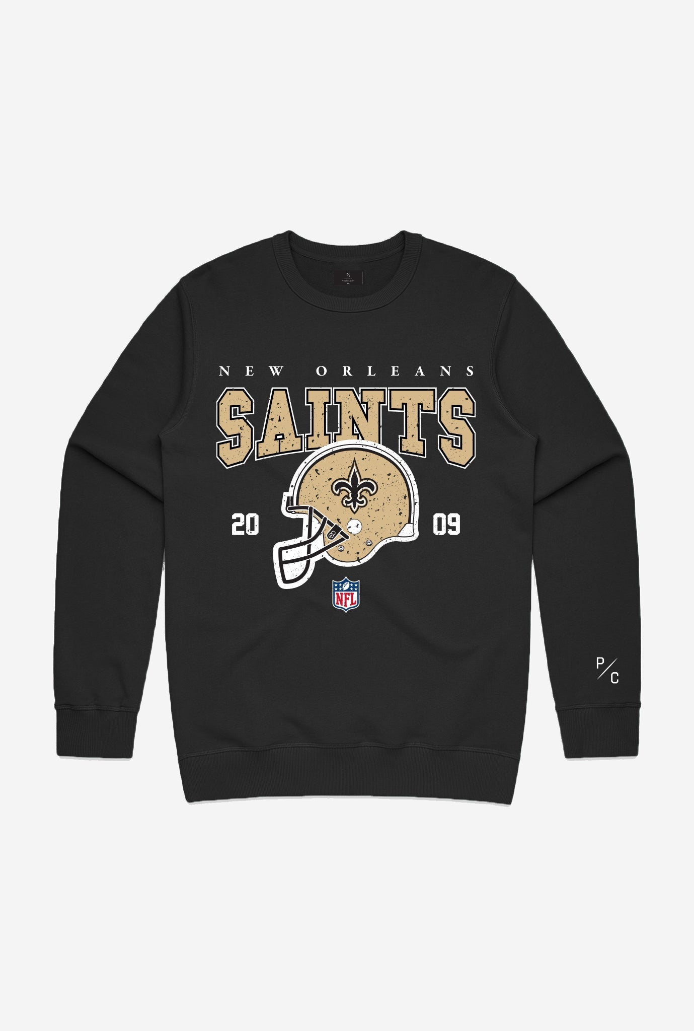 New Orleans Saints Vintage Crewneck - Black