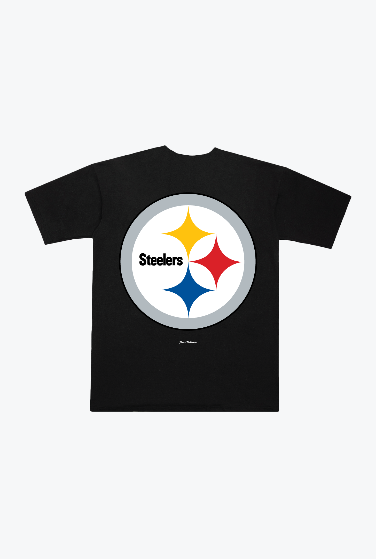 Pittsburgh Steelers Heavyweight T-Shirt - Black