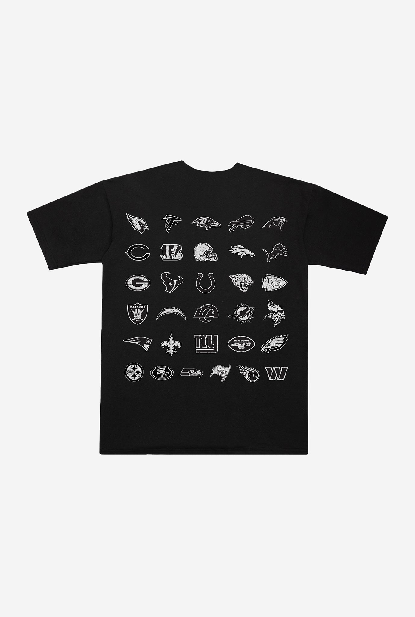 NFL All-Teams Logo T-Shirt - Black