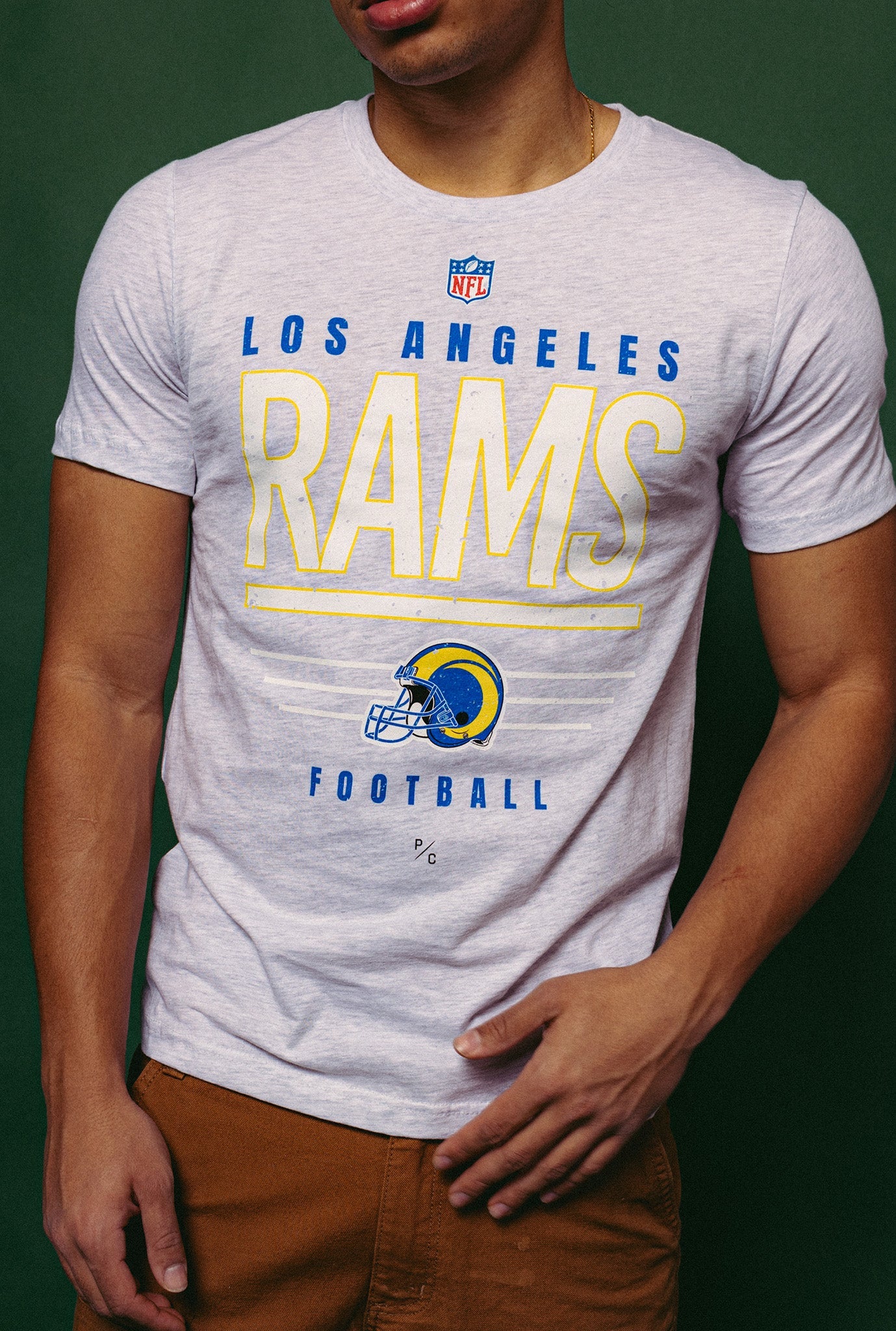 Los Angeles Rams Vintage T-Shirt - Ash