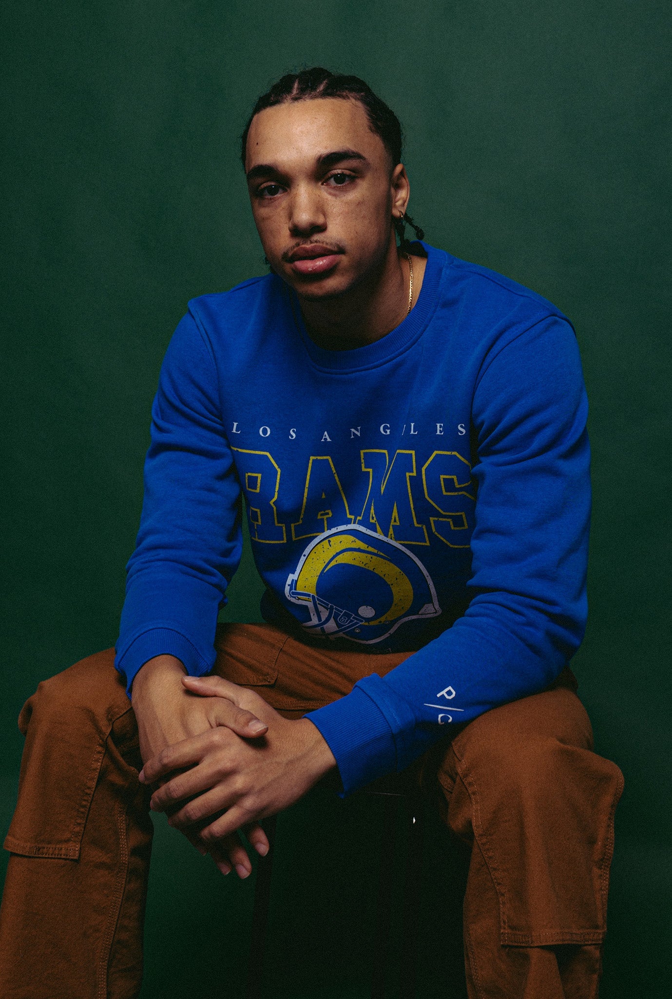 Los Angeles Rams Vintage Crewneck - Royal