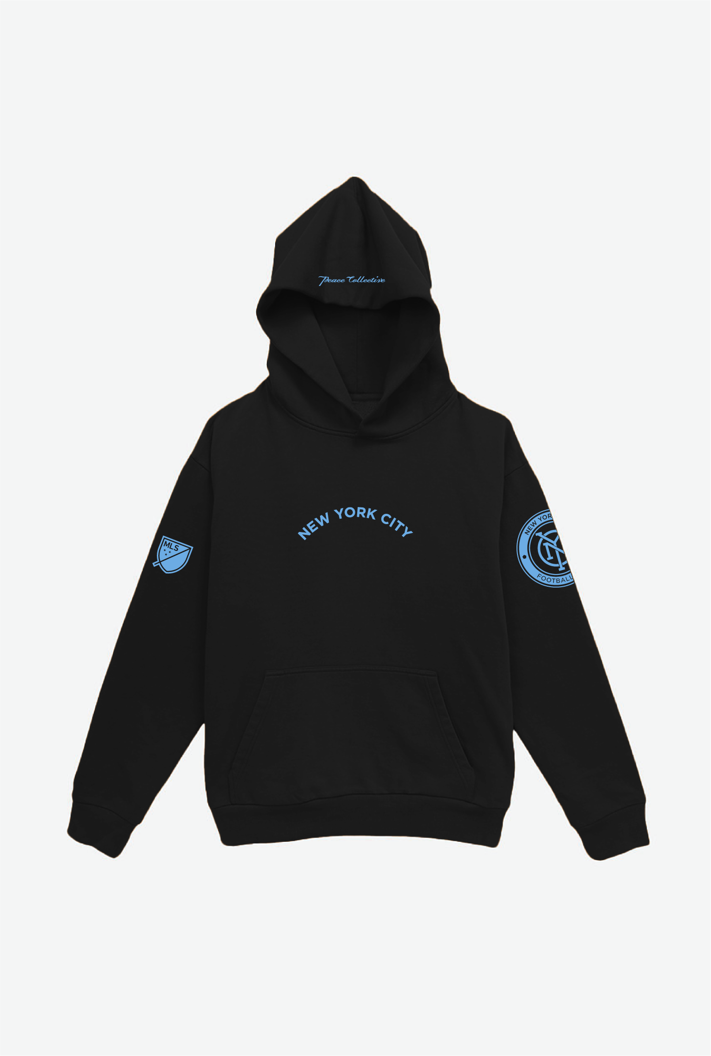 New York City FC Heavyweight Hoodie - Black