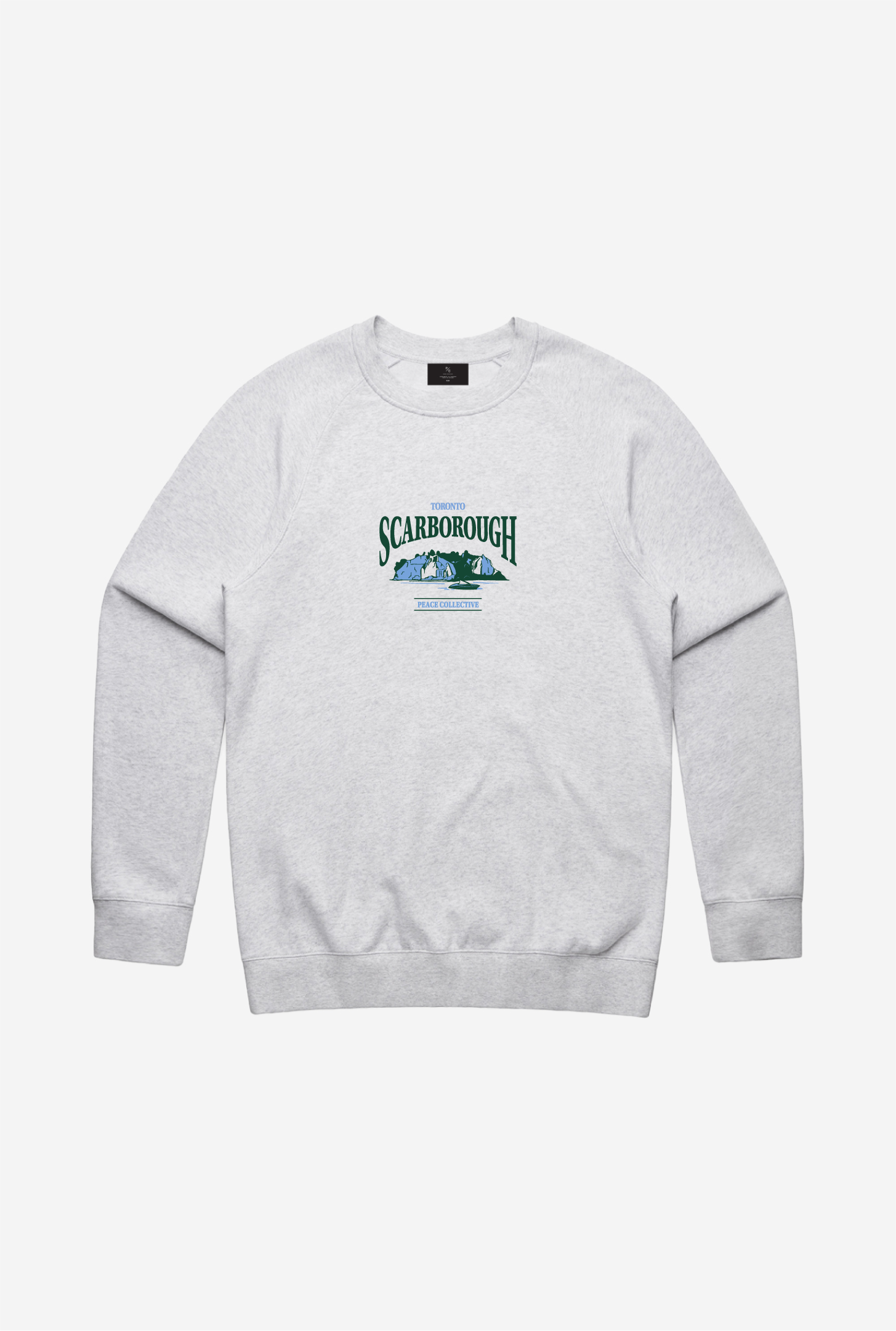 Scarborough Bluffs Vintage Crewneck - Ash