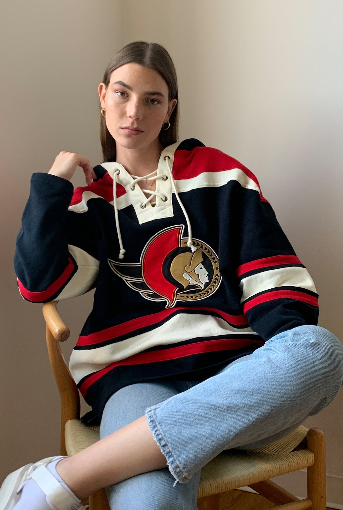 Ottawa Senators – Kapuzenpullover mit Schnürung