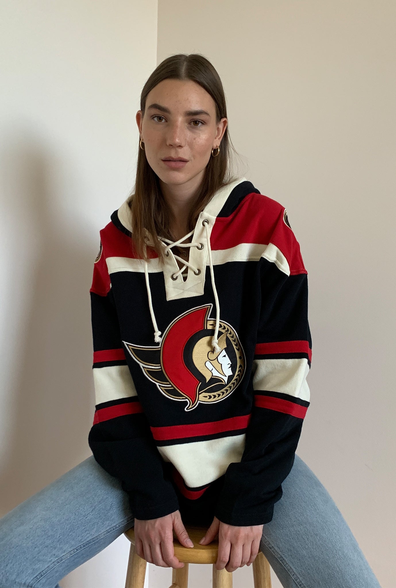 Ottawa Senators – Kapuzenpullover mit Schnürung