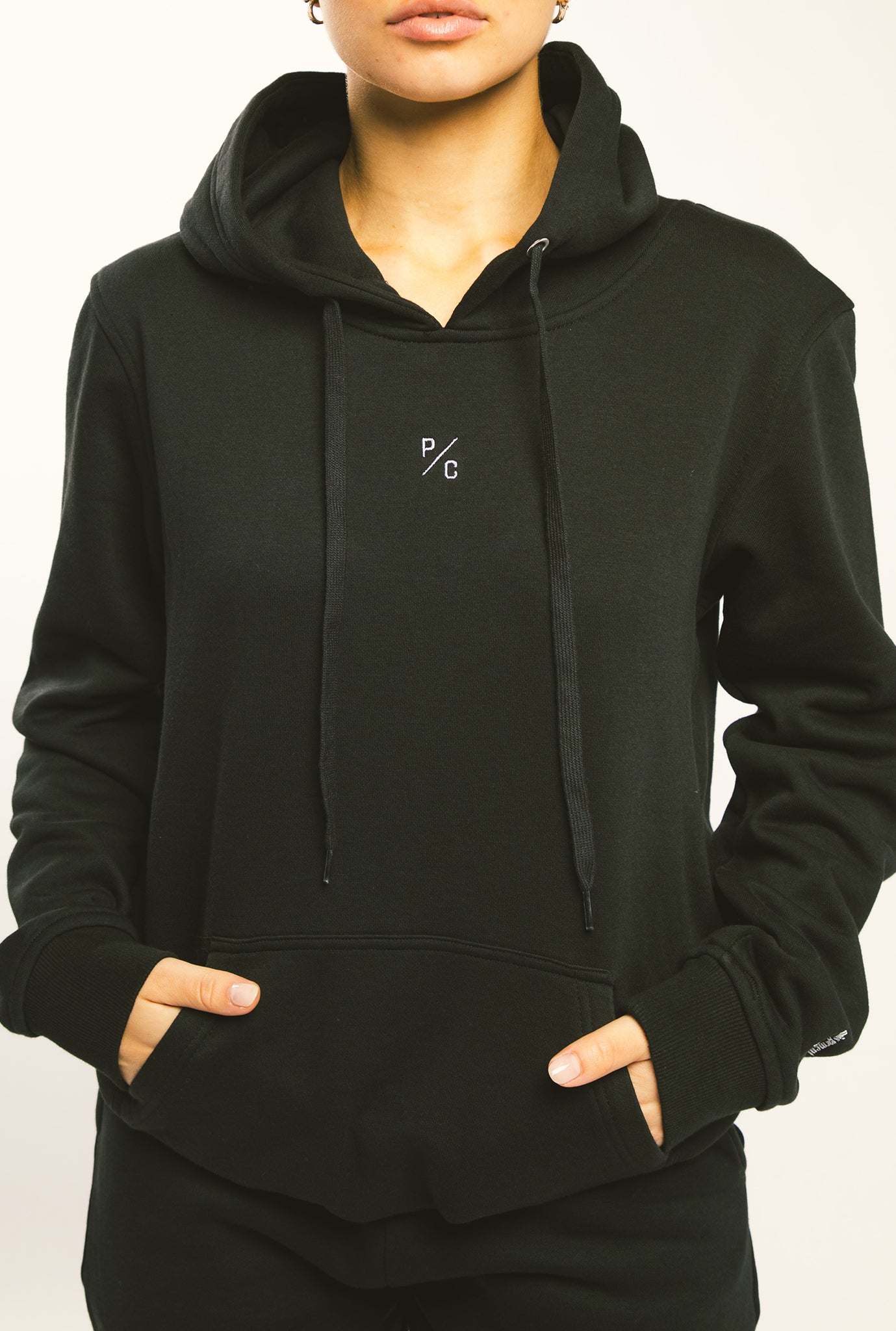 Peace Essentials Hoodie - Black