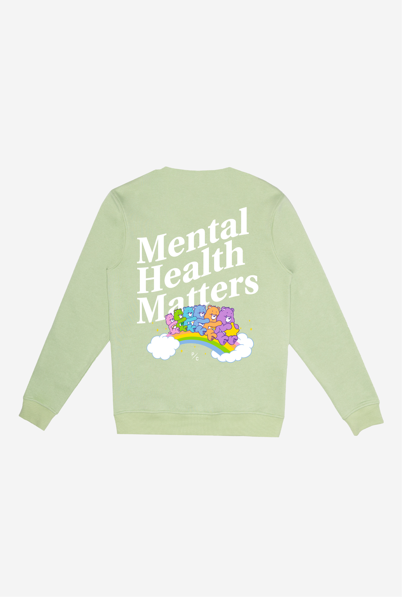 Mental Health Matters Crewneck - Pastel Sage 