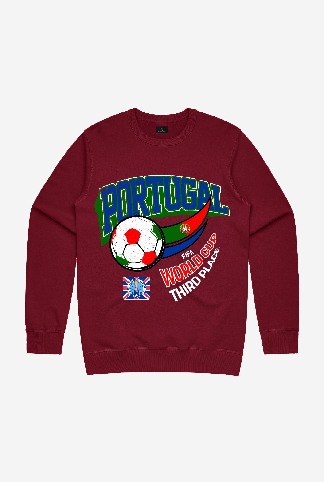 FIFA Historic World Cup Portgual Crewneck - Maroon