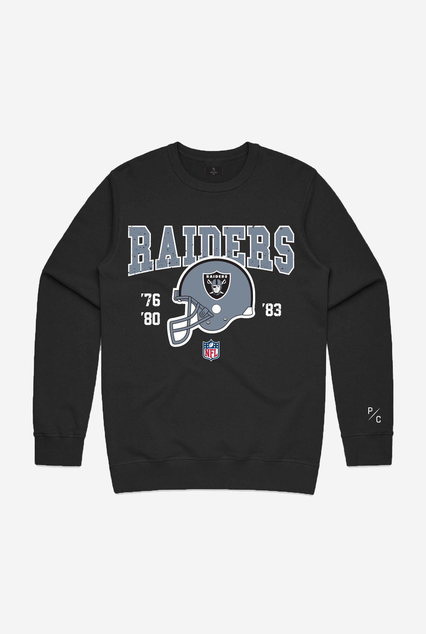 Las Vegas Raiders Vintage Crewneck - Black