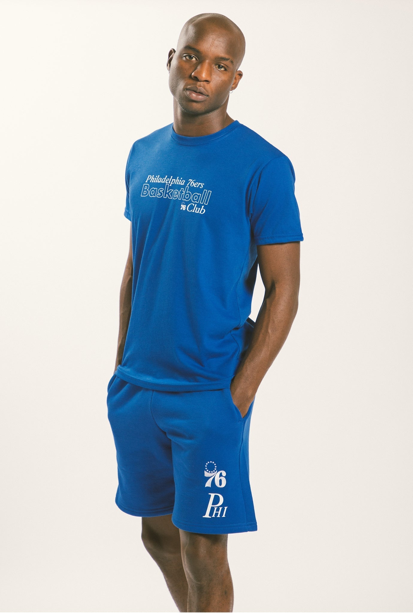 Philadelphia 76ers Premium Drawstring Shorts - Royal