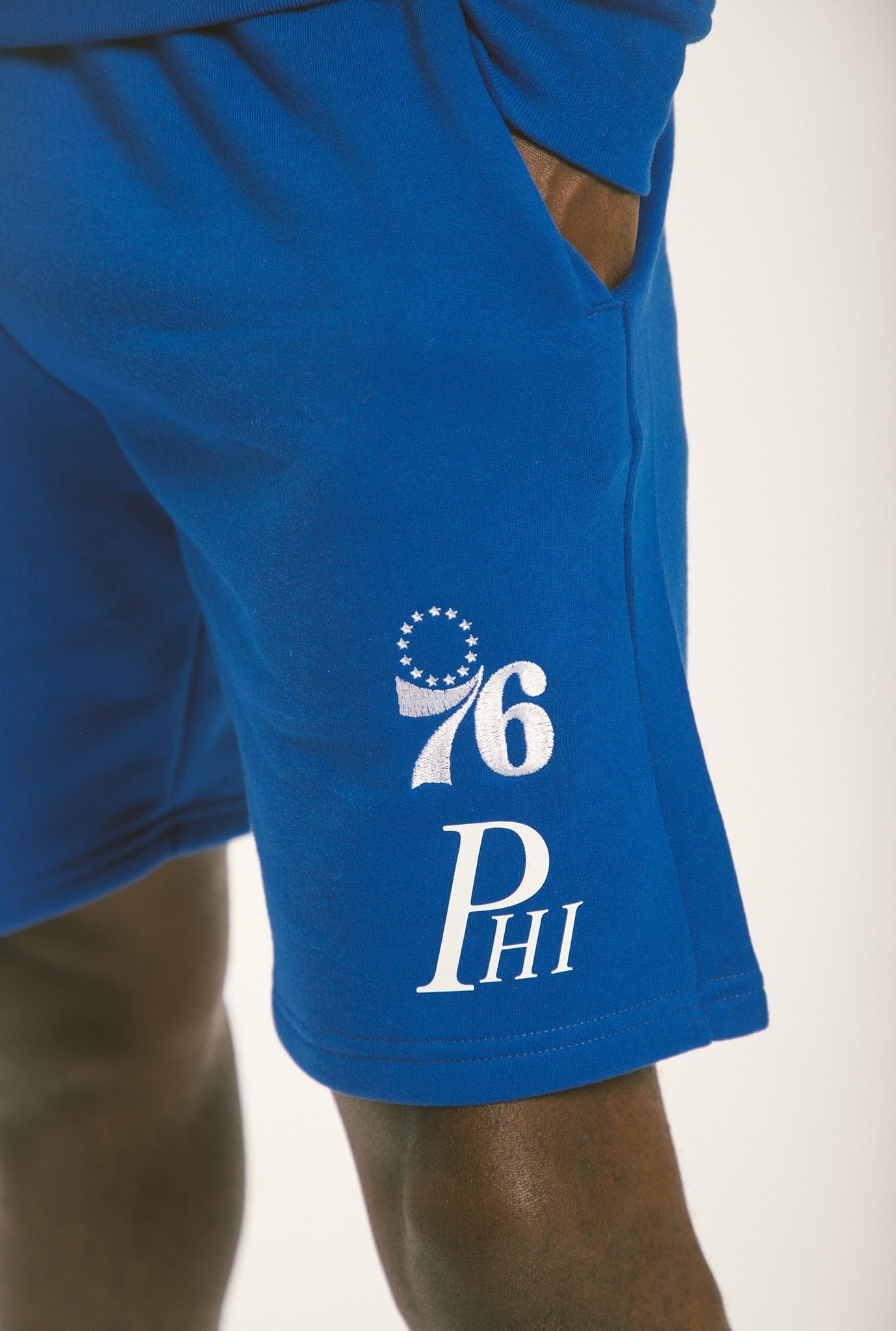Philadelphia 76ers Premium Drawstring Shorts - Royal