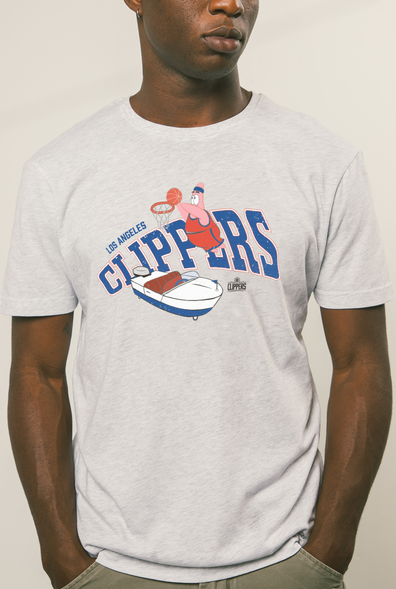 LA Clippers Patrick T-Shirt - Ash