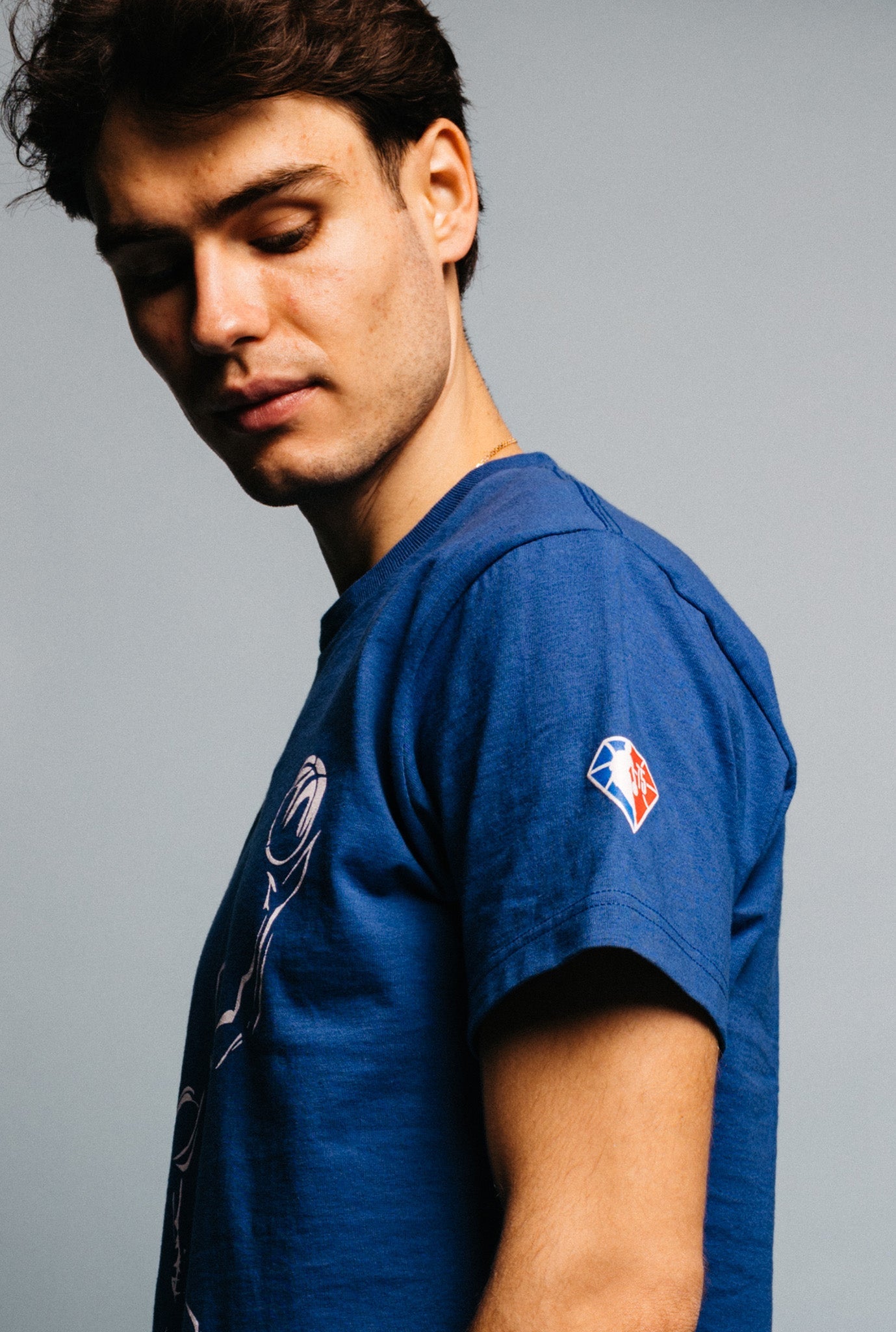 NBA 75th Anniversary T-Shirt - Royal