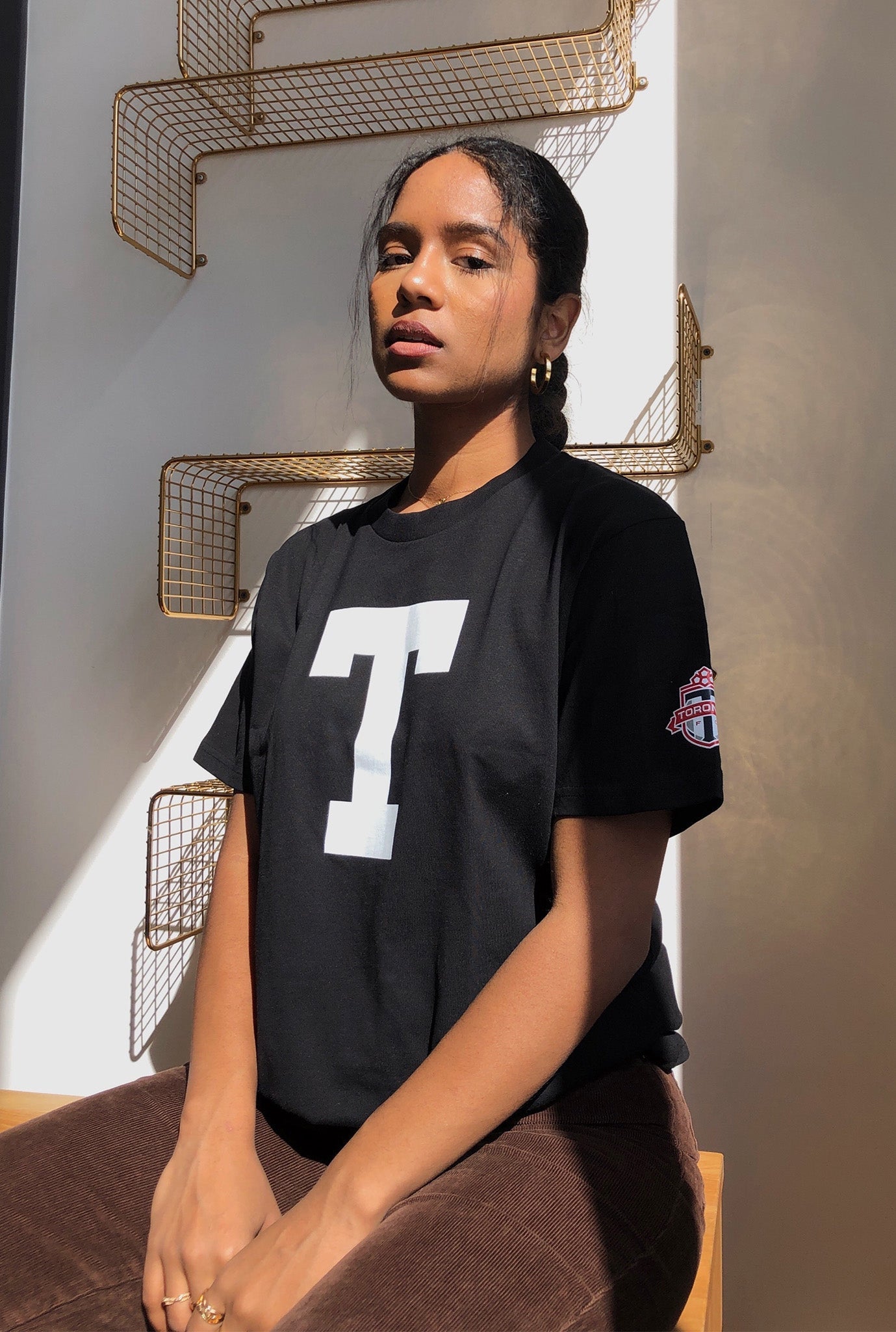 Toronto FC "T" Heavyweight T-Shirt - Black