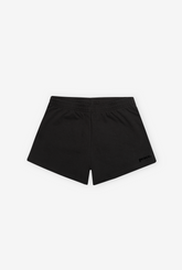 Short en polaire Peace pour femme - Noir
