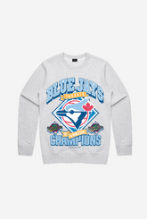 Toronto Blue Jays Vintage Cooperstown Collection Crewneck - Ash