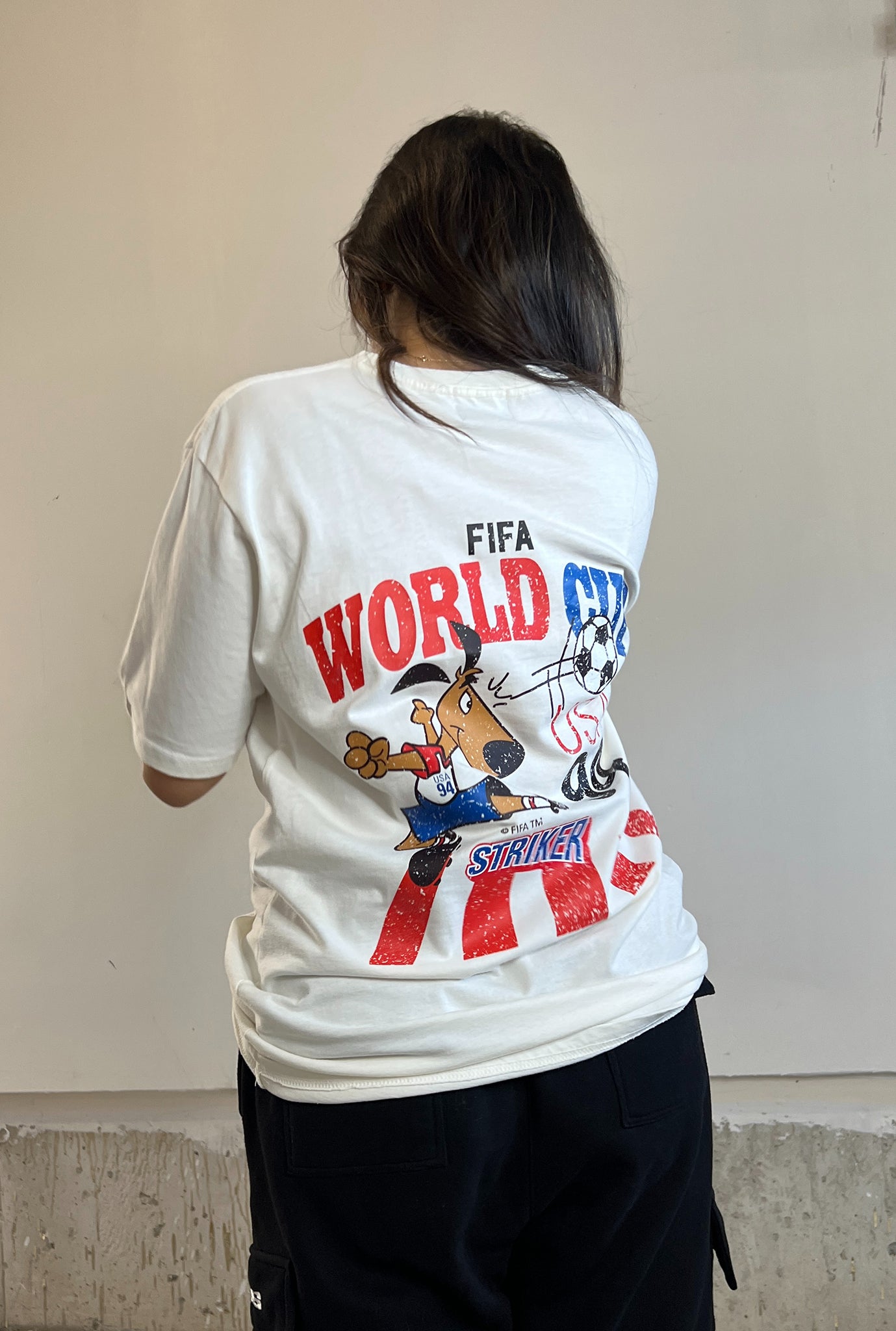 FIFA World Cup USA 1994 Premium T-Shirt - Ivory