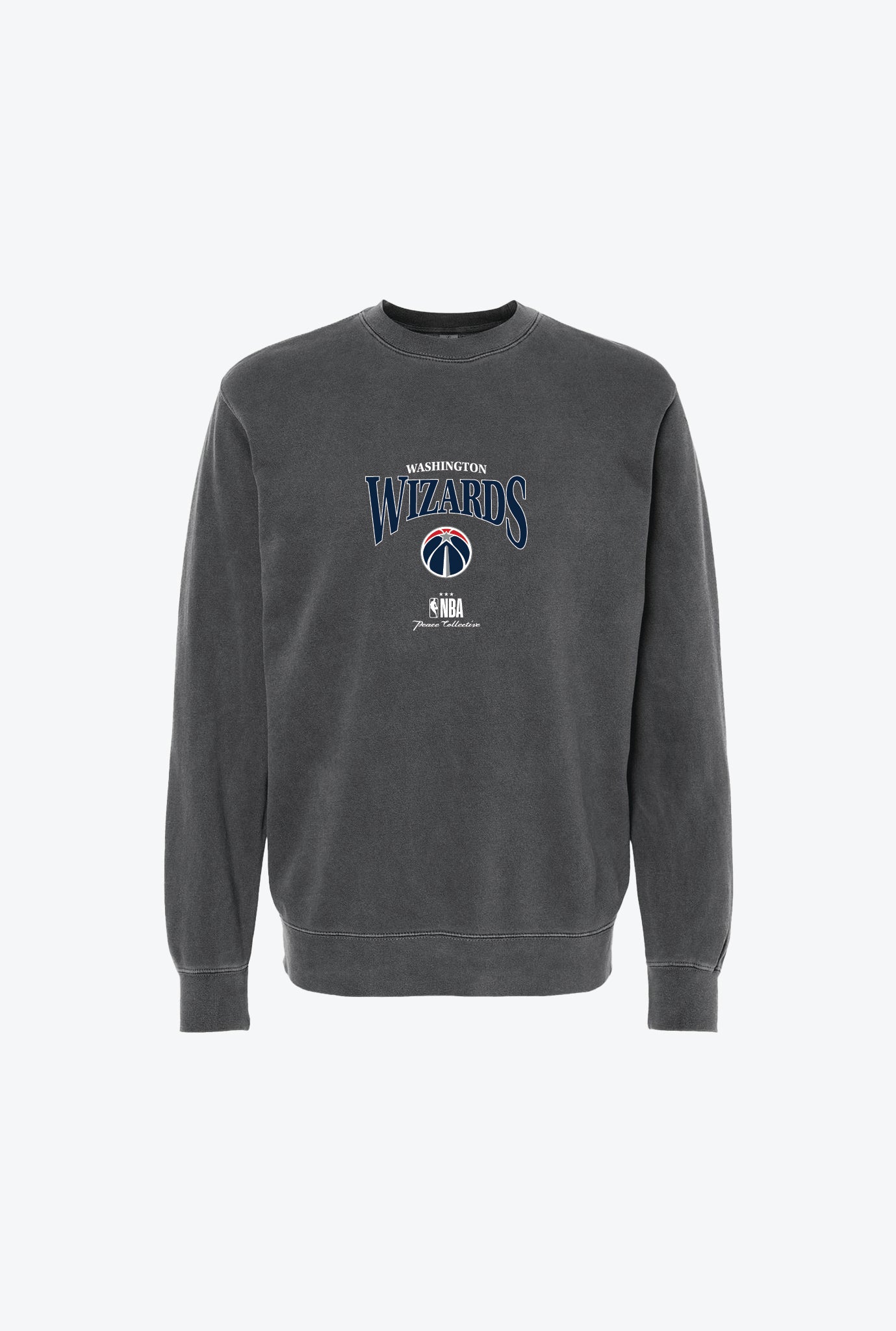 Washington Wizards Pigment Dye Crewneck - Black