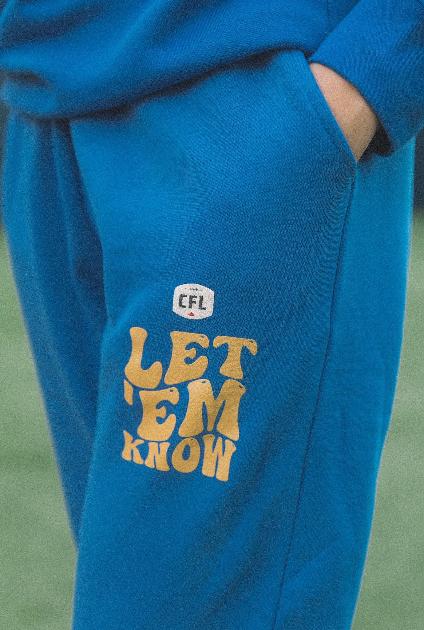 Winnipeg Blue Bombers Let 'em Know Jogger - Royal Blue