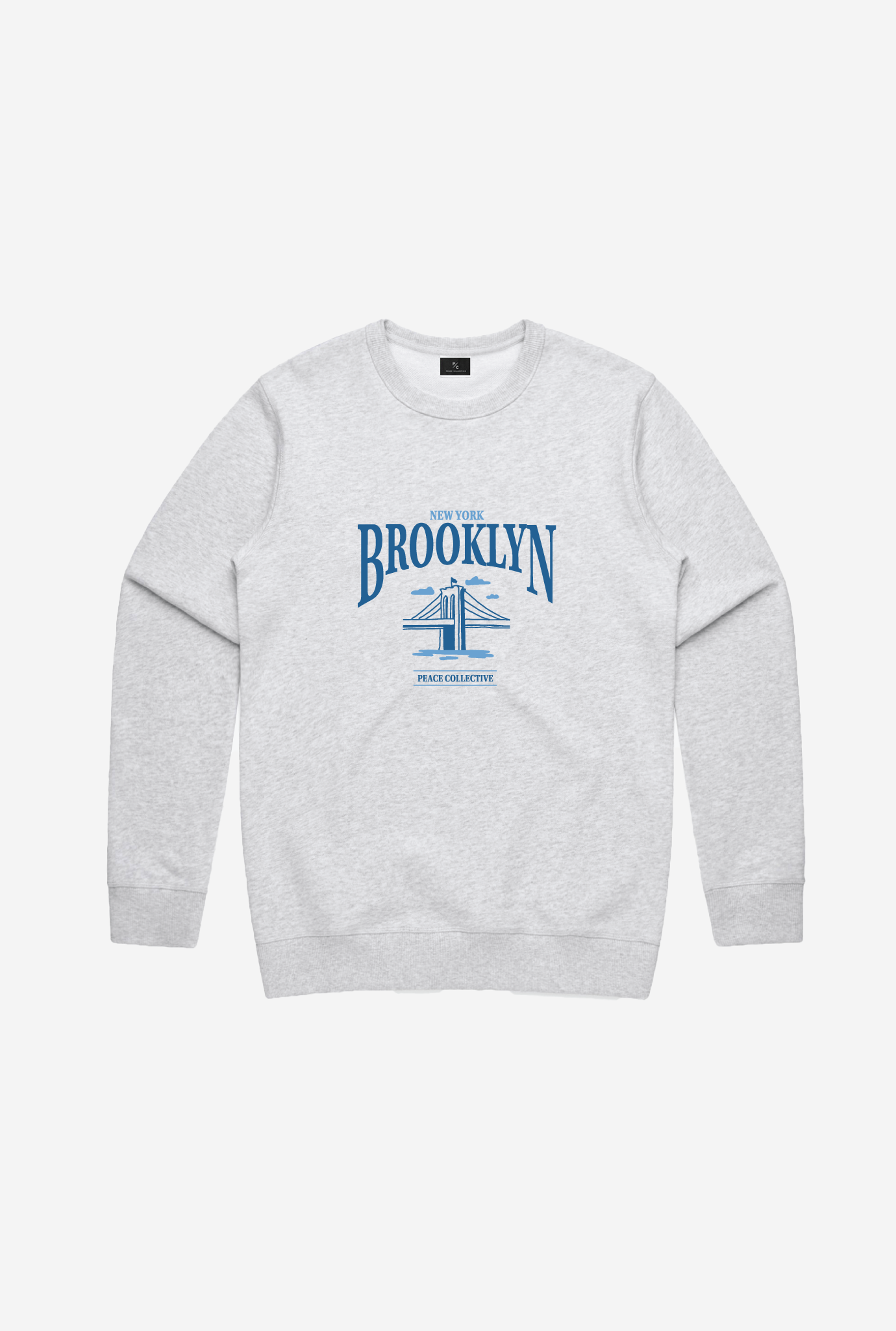 Brooklyn Vintage Crewneck - Ash