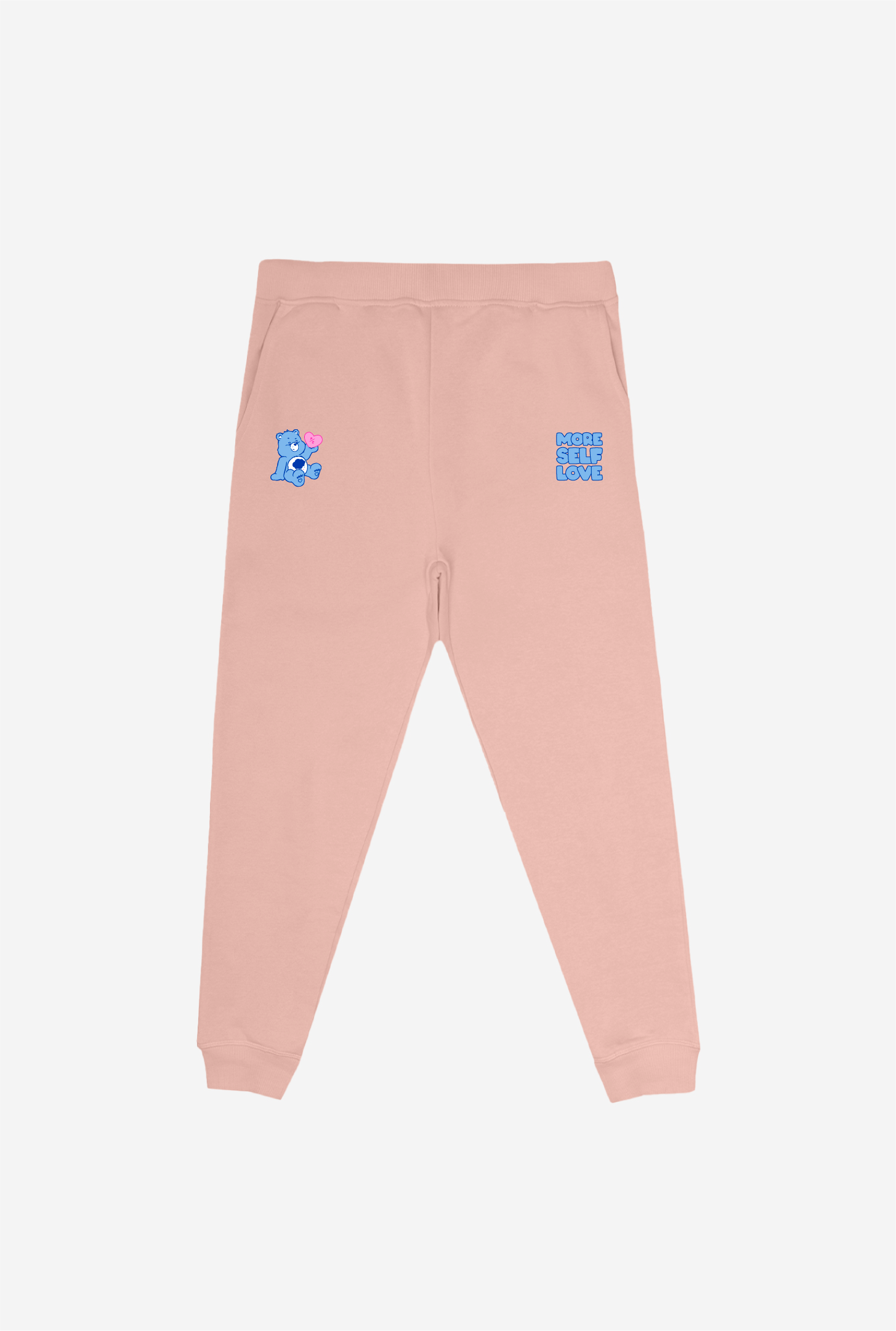 Grumpy Bear More Self Love Jogger - Dusty Rose