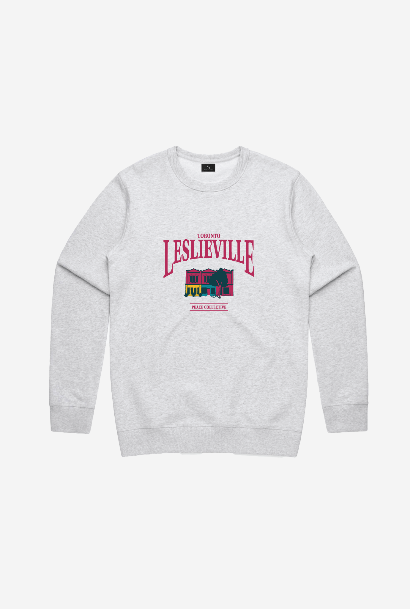 Leslieville Vintage Crewneck - Ash
