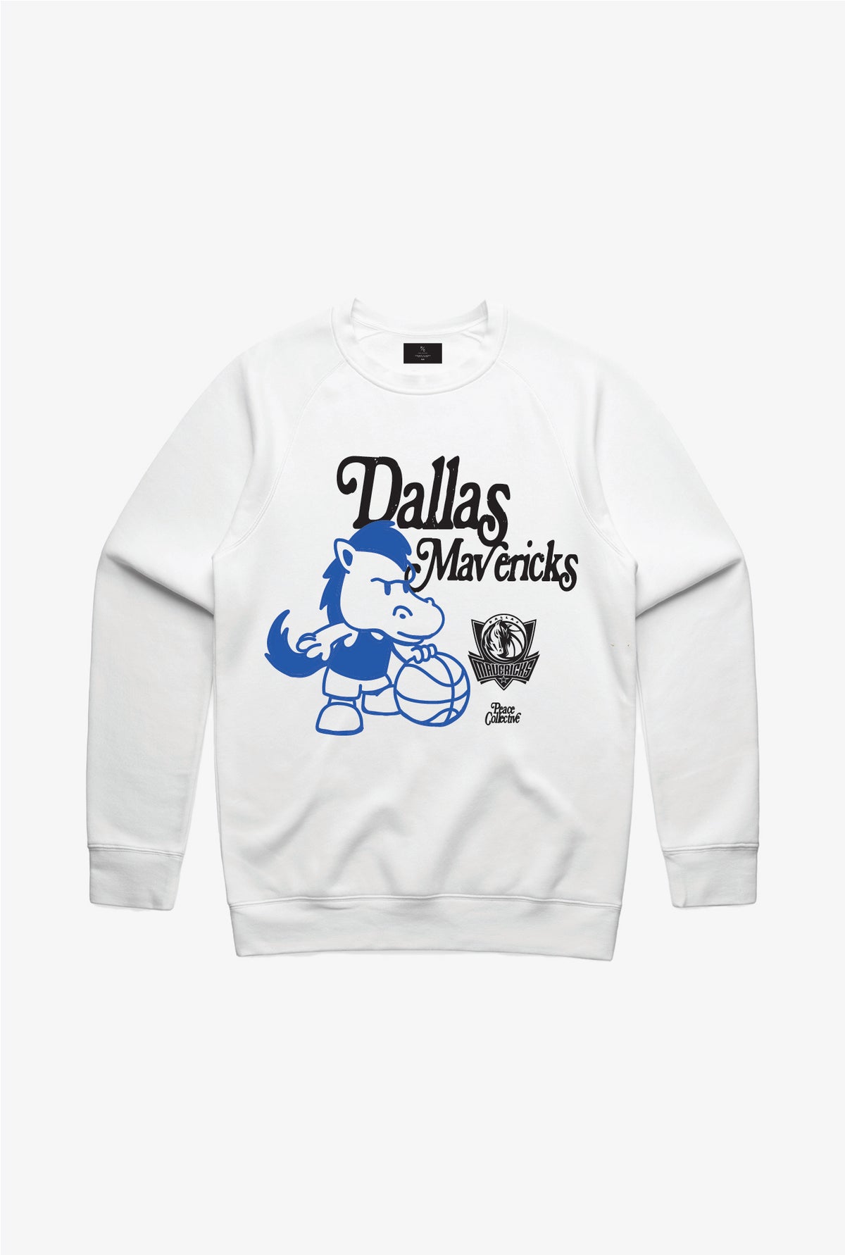 Dallas Mavericks Maskottchen Rundhalsausschnitt - Weiß