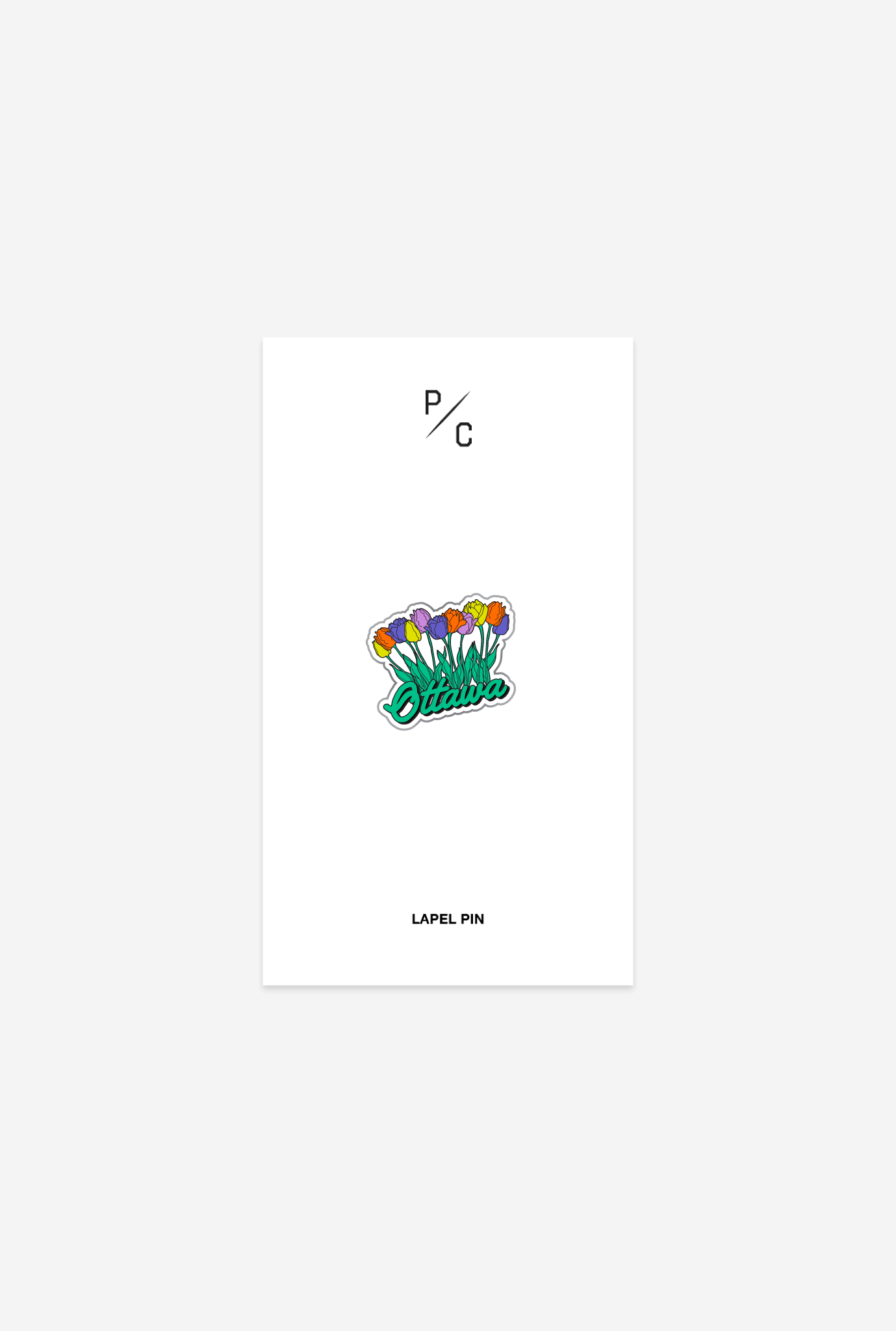 Ottawa Tulip Lapel Pin