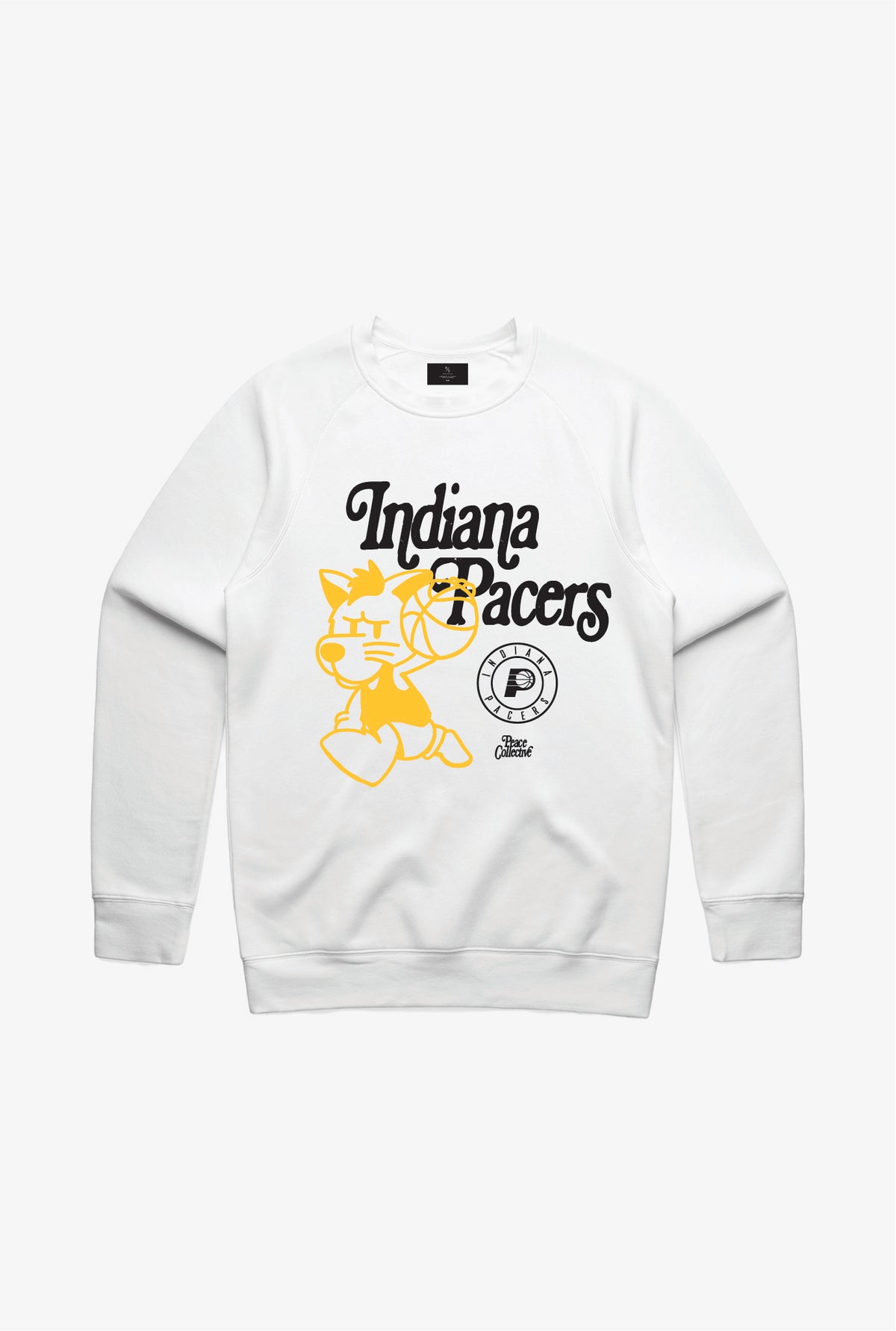Indiana Pacers Maskottchen Rundhalsausschnitt - Weiß