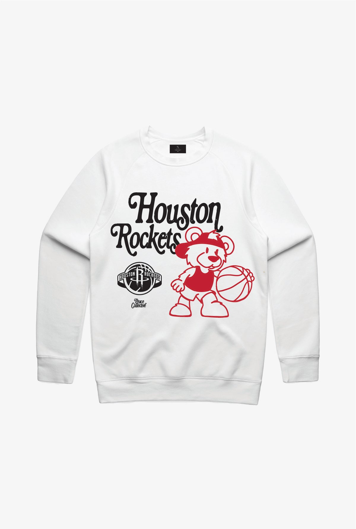 Houston Rockets Mascot Crewneck - White