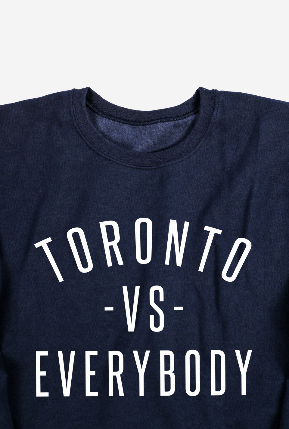 Toronto -vs- Everybody Crewneck - Navy