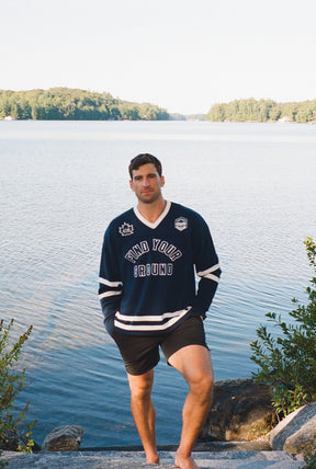 P/C x John Tavares Knit Long Sleeve Jersey - True Navy