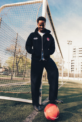 Canada Soccer SuperHeavy™️ Full Zip Hoodie - Black