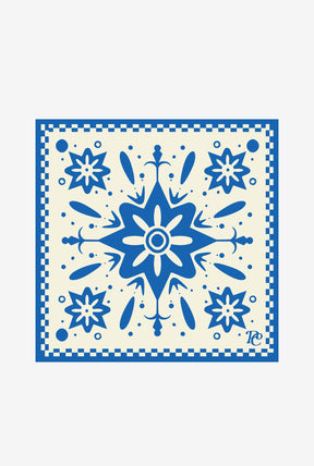 Lisbon Summer Scarf - Blue
