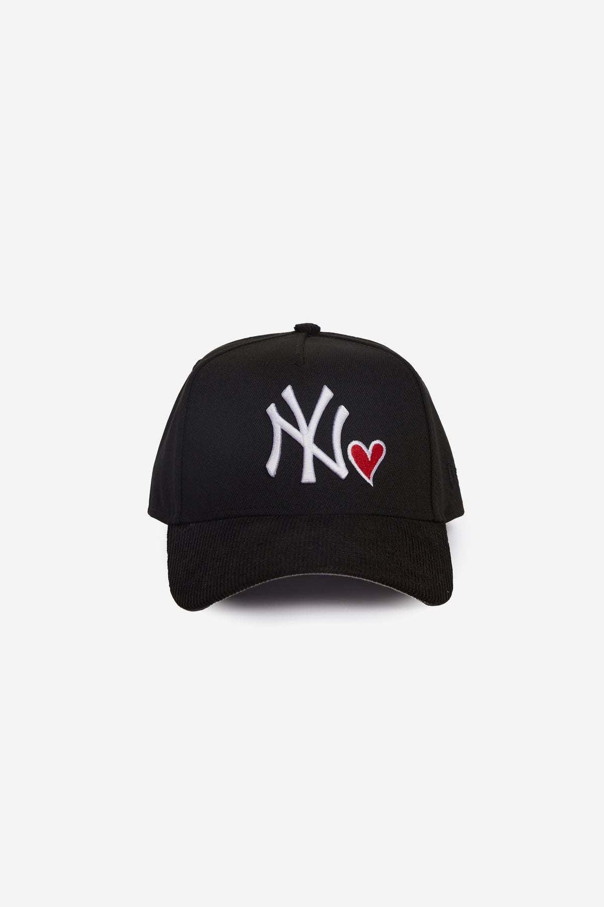 New York Yankees Heart 9FORTY A-Frame Cap - Black