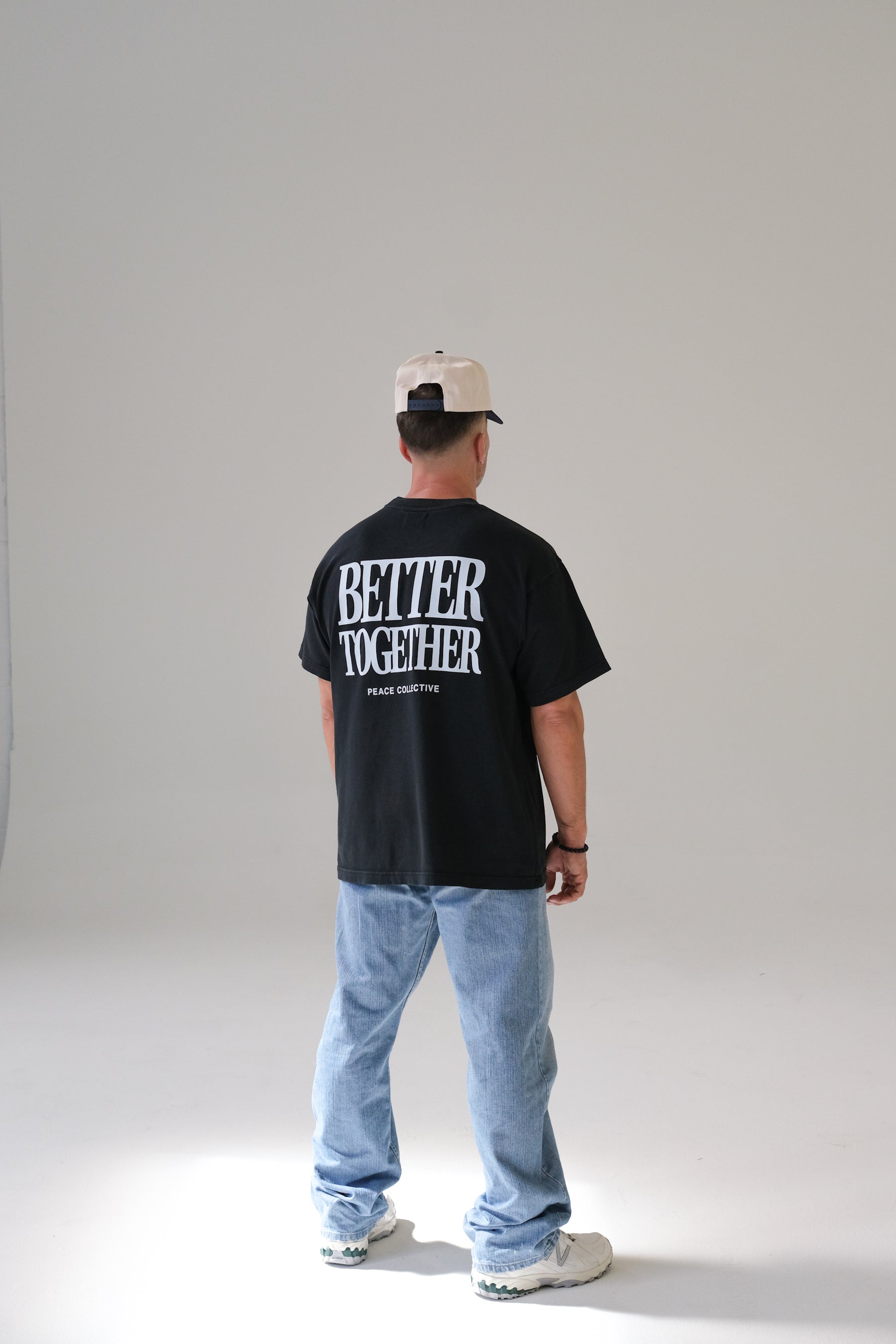Better Together Pigment Dye Heavyweight T-Shirt - Black