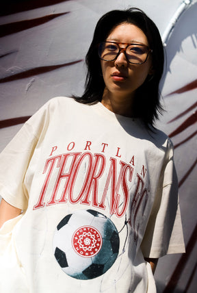 Portland Thorns FC Heavyweight T-Shirt - Ivory