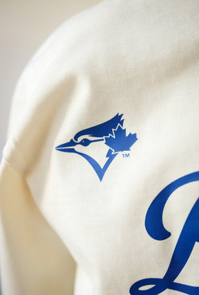 Toronto Blue Jays Script World Series 2025 Heavyweight T-Shirt - Ivory