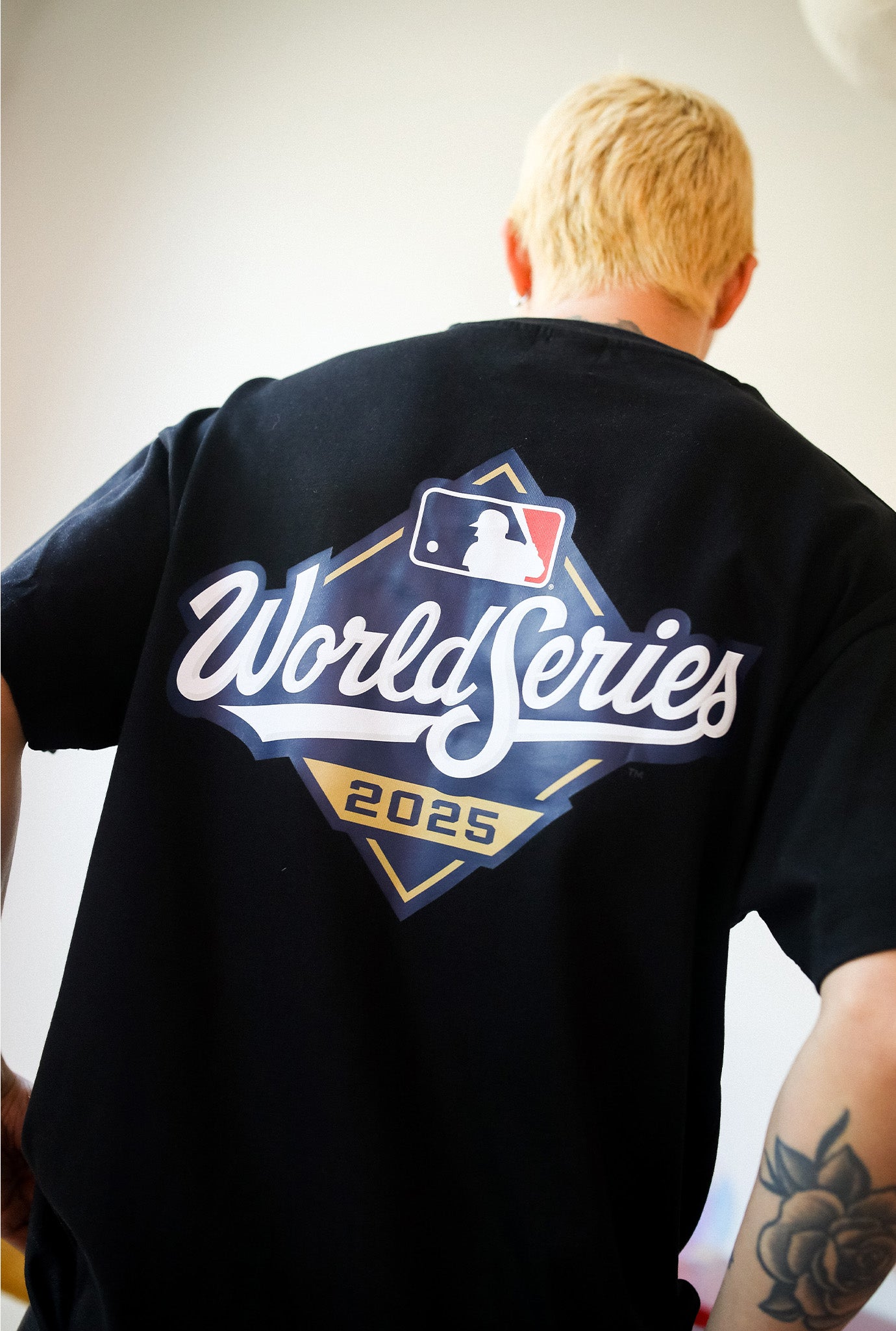 Toronto Blue Jays World Series 2025 Heavyweight T-Shirt - Black